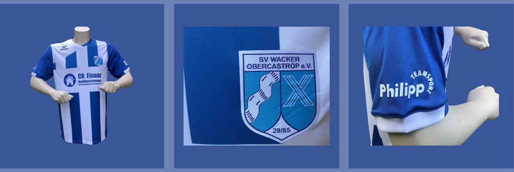 Beflockung Heimtrikot